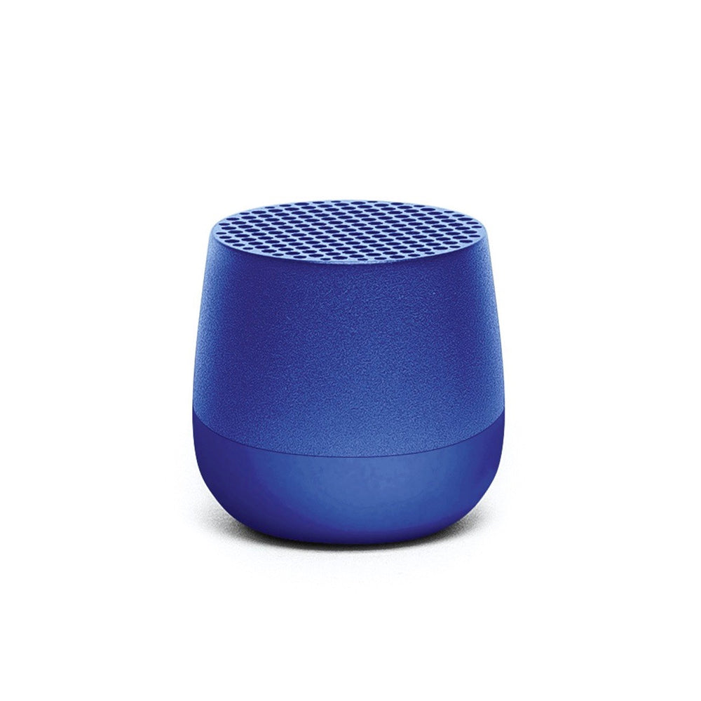 Ultra-portable bluetooth speaker in aqua blue