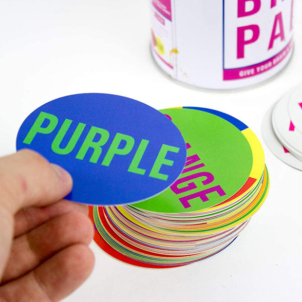 Card Game 'Brain Paint' 2+ players Pink