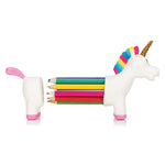 Unicorn pencil holder