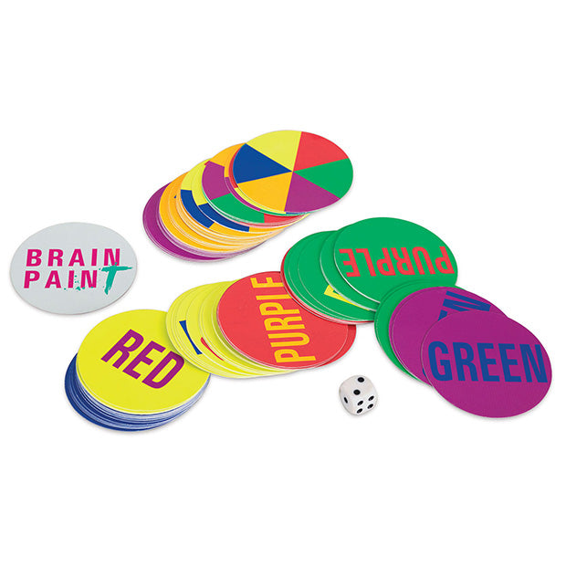 Card Game 'Brain Paint' 2+ players Pink