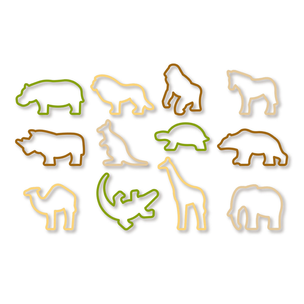 
            
                Load image into Gallery viewer, Cookie Cutters Zoo Animal Set
            
        
