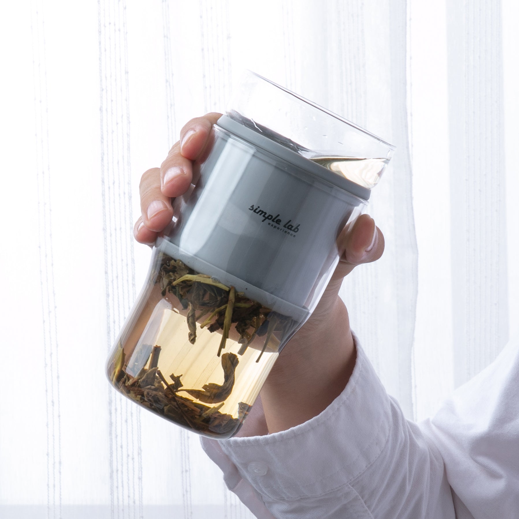 Brewing Cup Heat Proof Travel Glass Mug