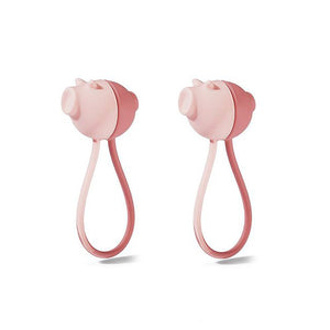 Cable Tie Wrap Zoo Animal Pig Pink