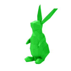 Wall Art DIY Papercraft Bunnies Model 3D Puzzle