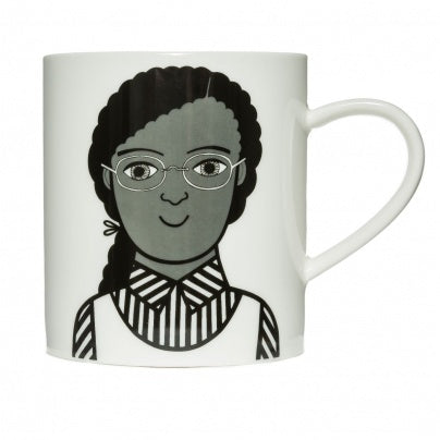 Mug Rosa Parks Jane Foster Keith Brymer Jones Black & White - Brand Academy Store