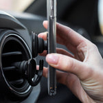 Car phone holder vent mount for PopSockets in black