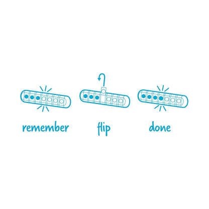 Daily Reminder Memos for Pills, Pet Feeding & Plant Watering & More Membo