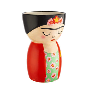 Frida Kahlo Vase - Red