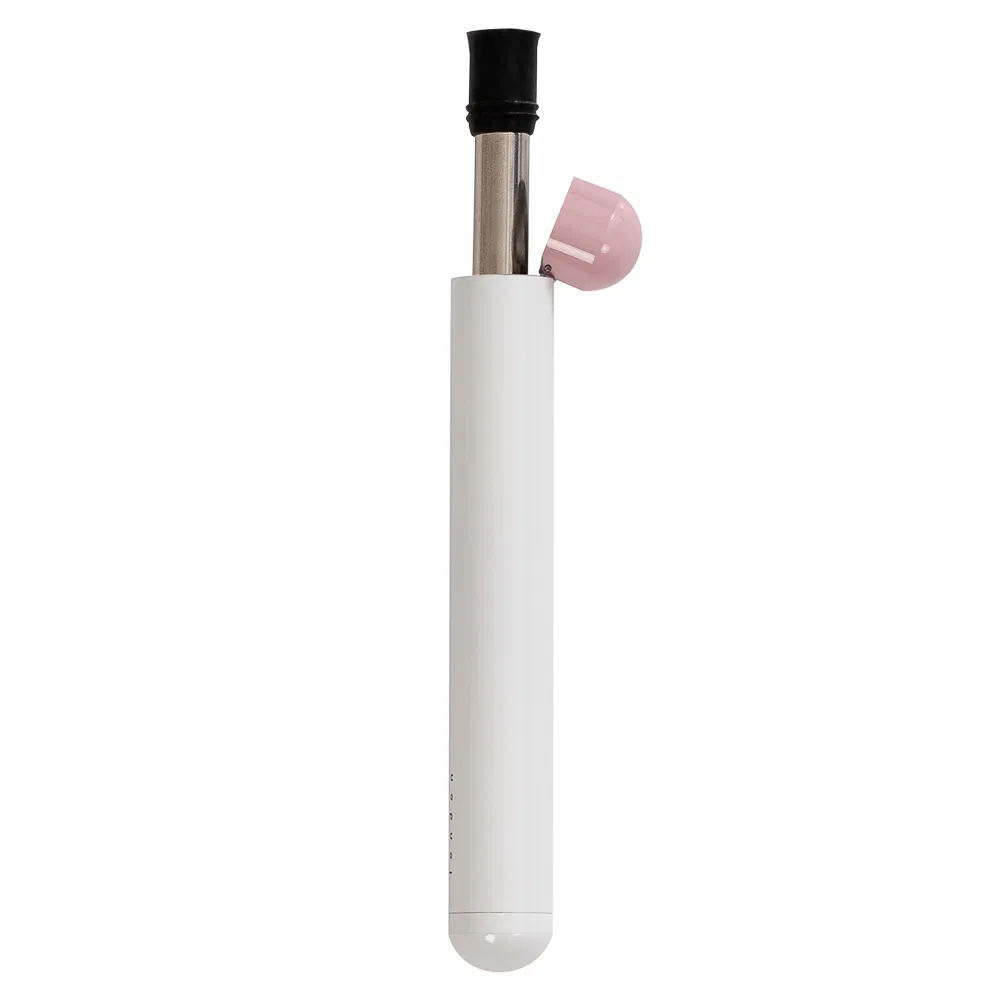 Reusable Straw Skittle White & Pink Stainless Steel Lund London