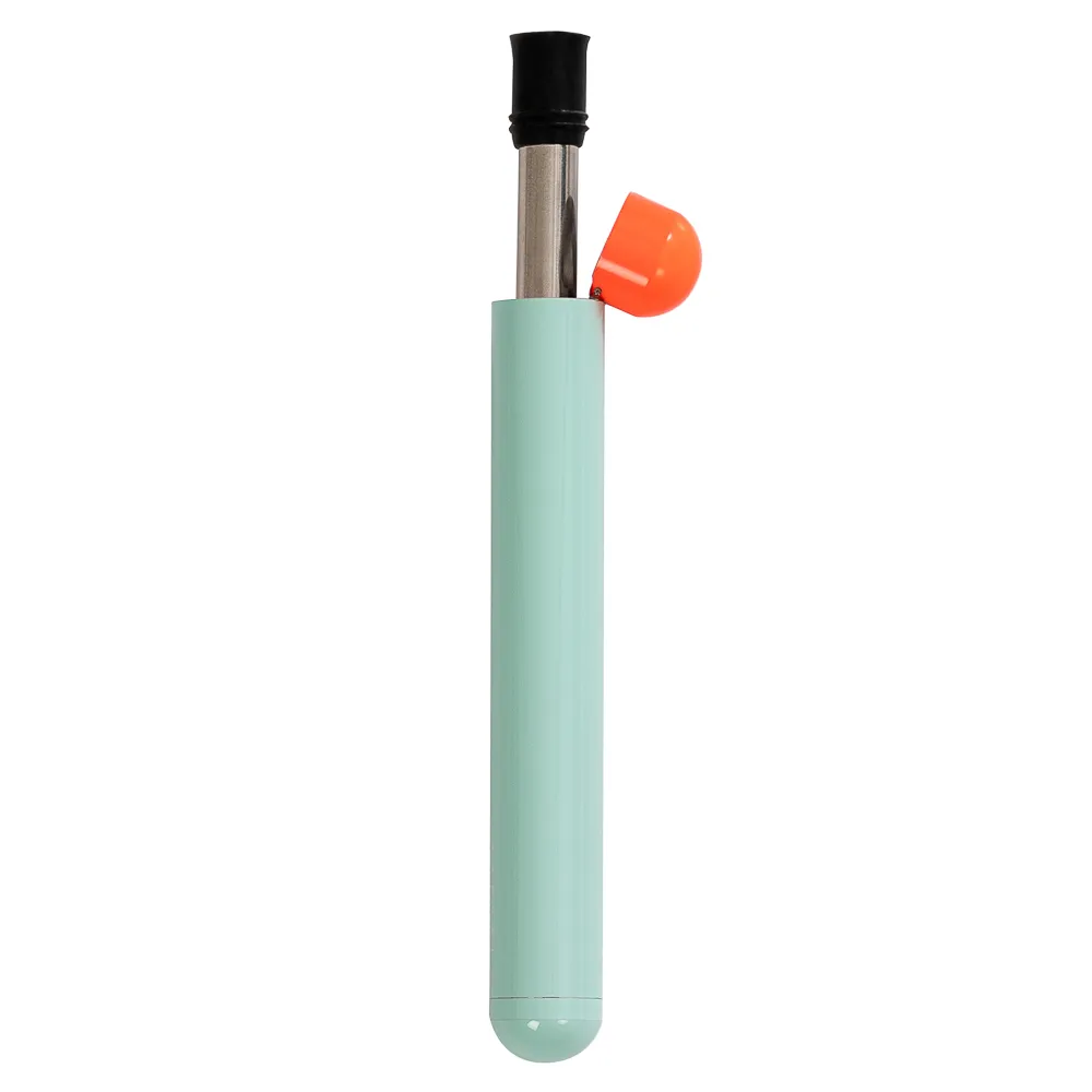 
            
                Load image into Gallery viewer, Reusable Straw Skittle Mint &amp;amp; Orange Stainless Steel Lund London
            
        