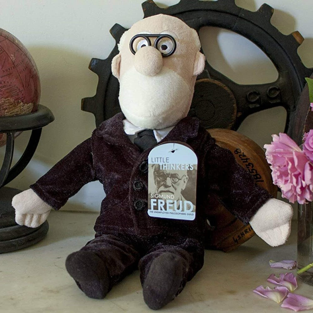 Sigmund Freud Toy Plush Doll Little Thinker