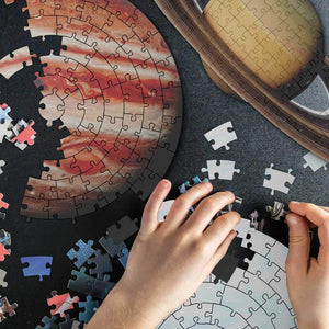 Jigsaw Puzzle 8 Separate Planets Space