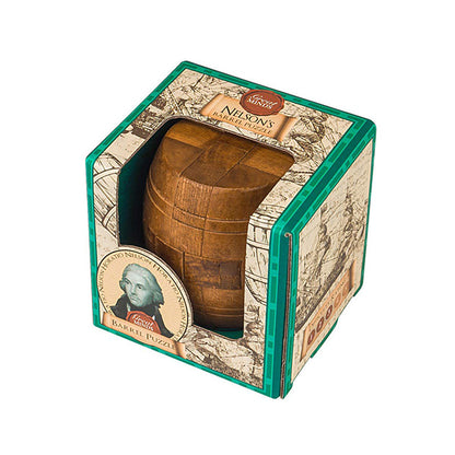 3D Puzzle Game Nelsons Barrel Great Minds in Wood