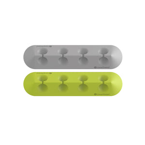 Cable Holder Set of Two Grey Green