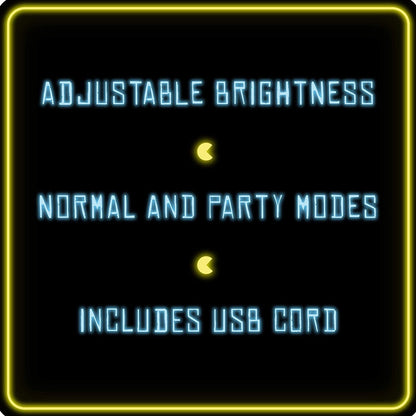 PAC MAN Ghost Light Colour Changing Multicolour