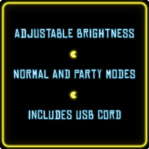 PAC MAN Ghost Light Colour Changing Multicolour