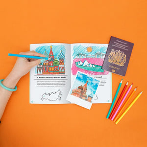 Colorlogue Colour-As-You-Go Travel Diary