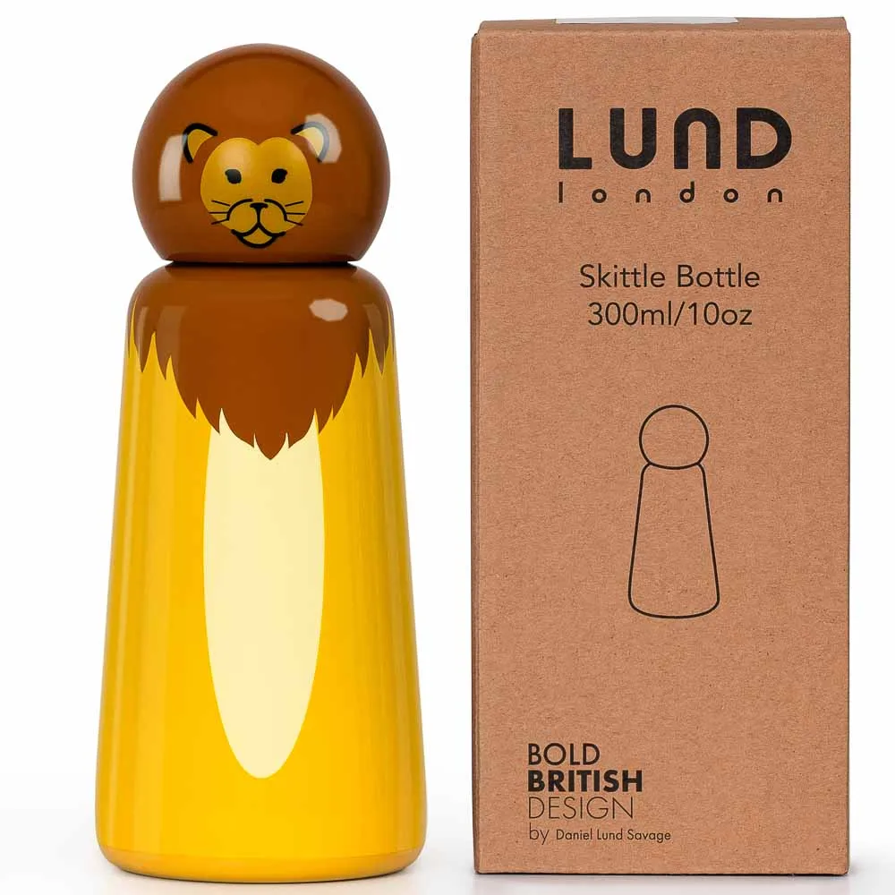 
            
                Load image into Gallery viewer, 300ml Thermal Flask Lion Yellow Stainless Steel
            
        