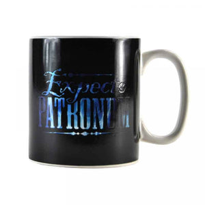 
            
                Load image into Gallery viewer, Harry Potter mug with heat changing Patronus Charm in black
            
        