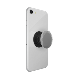 
            
                Load image into Gallery viewer, Phone Grip with swappable top in Metallic Diamond Silver
            
        