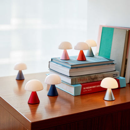 Mini portable LED Light 'Mina' in dark blue