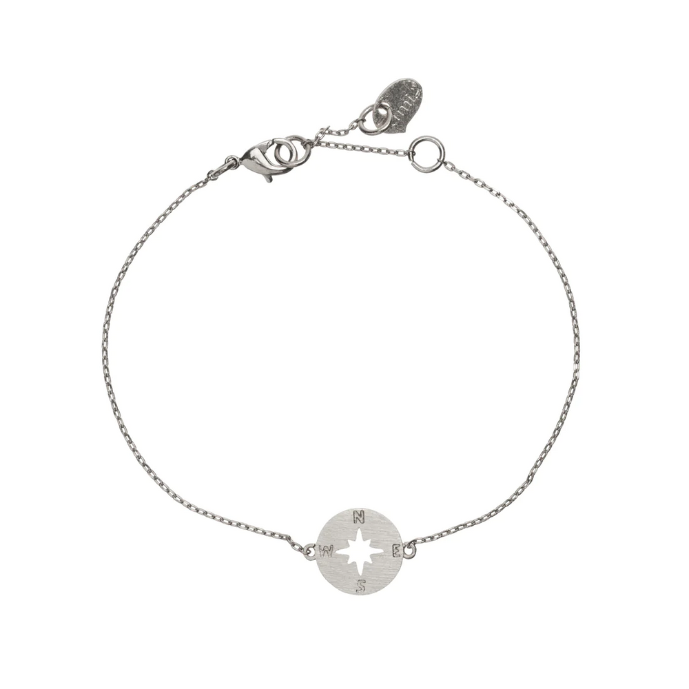 Compass Bracelet Silver Plated Timi