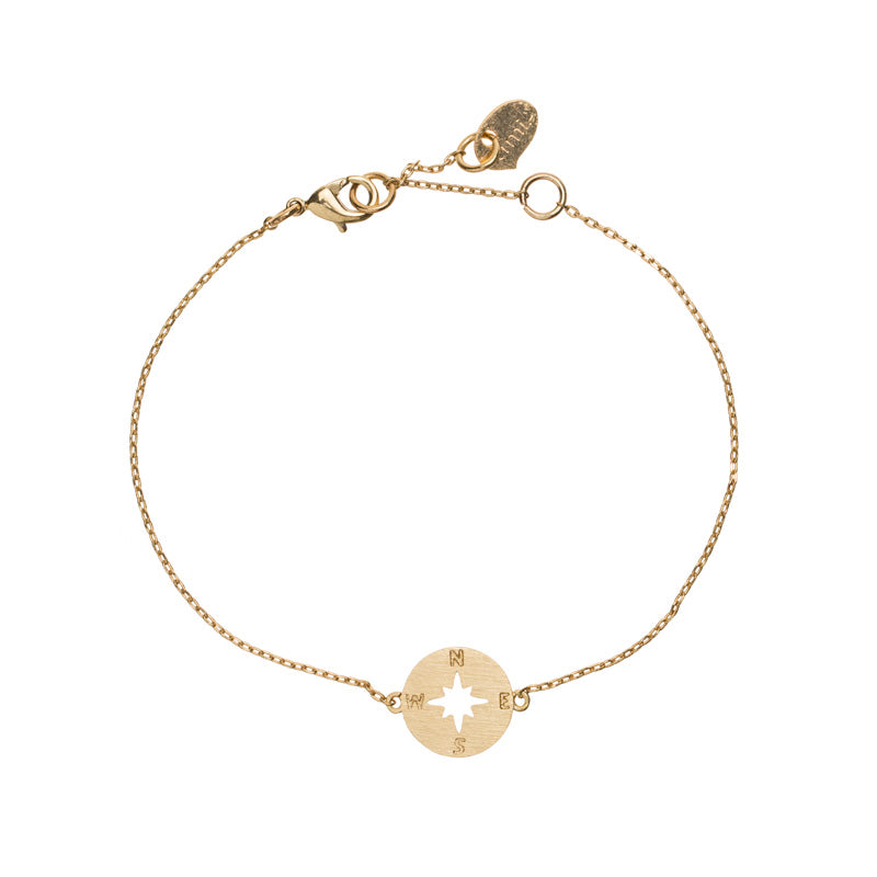 
            
                Load image into Gallery viewer, Compass Bracelet - Gold
            
        