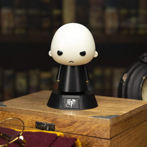 Harry Potter Voldemort 3D Icon Character Light in White Black