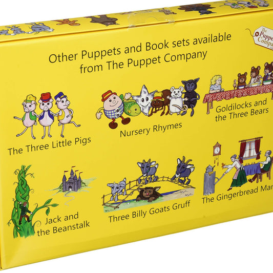 Goldilocks Finger Puppet Story-Telling Set Yellow