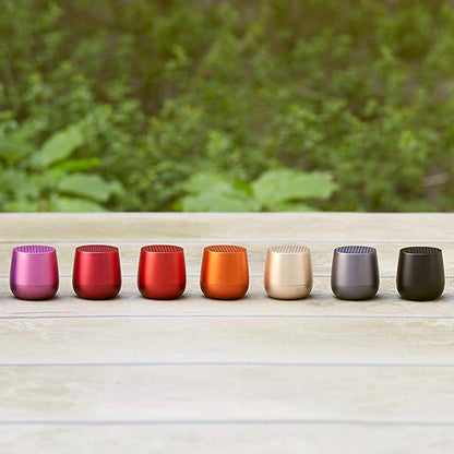 Ultra-portable bluetooth speaker in gunmetal grey