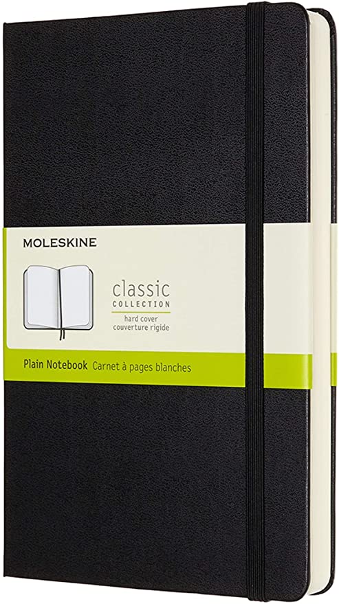 Black Notebook 400-page Moleskin