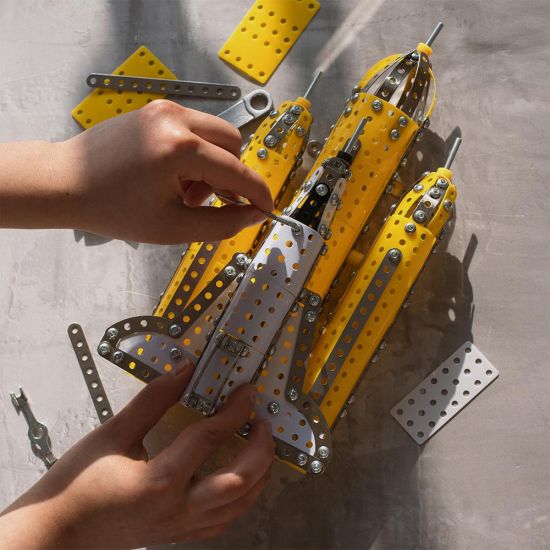 NASA Rocket Building Kit Yellow