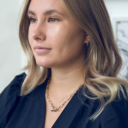 Chunky Chain Neck Gold Plated Timi