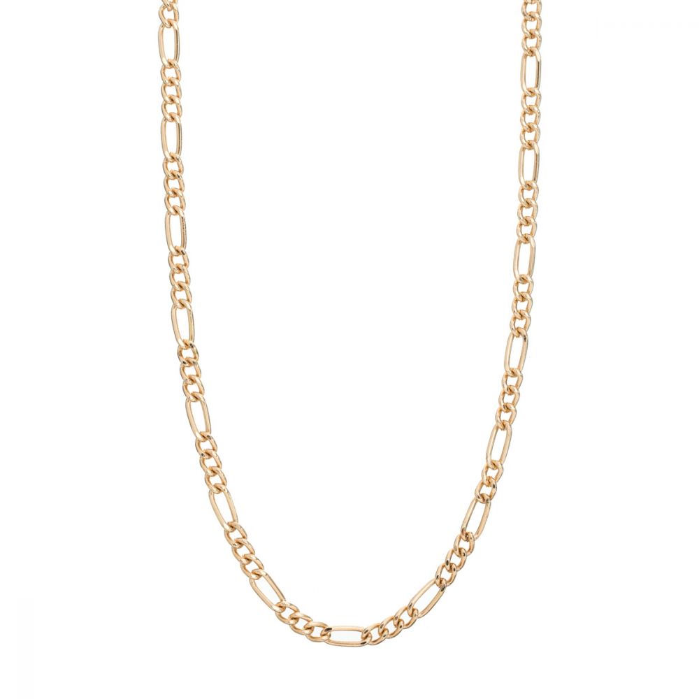 
            
                Load image into Gallery viewer, Necklace Mixed Chain Gold Plated
            
        