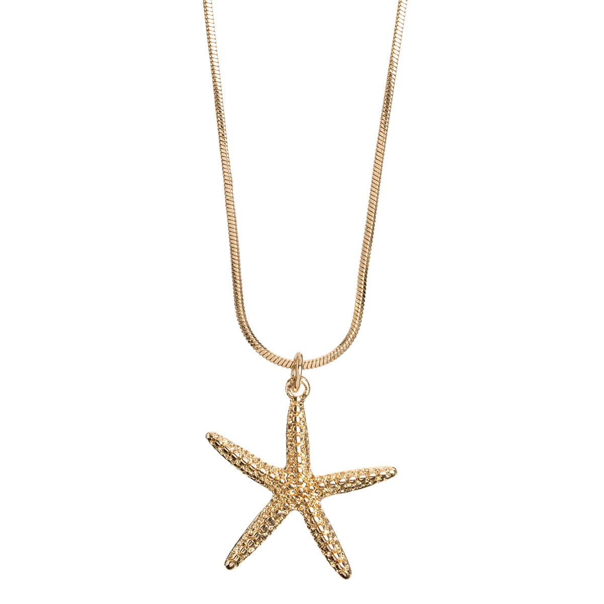 Necklace Starfish Gold Plated Charm Timi