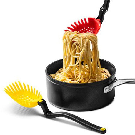 Holey Serving Spoon Spadle Comes in Blue Pink Yellow Purple Red Orange Black