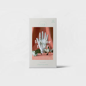 Palm Reading Jewellery Holder & Fortune-Telling Guide White Gold Calm Club