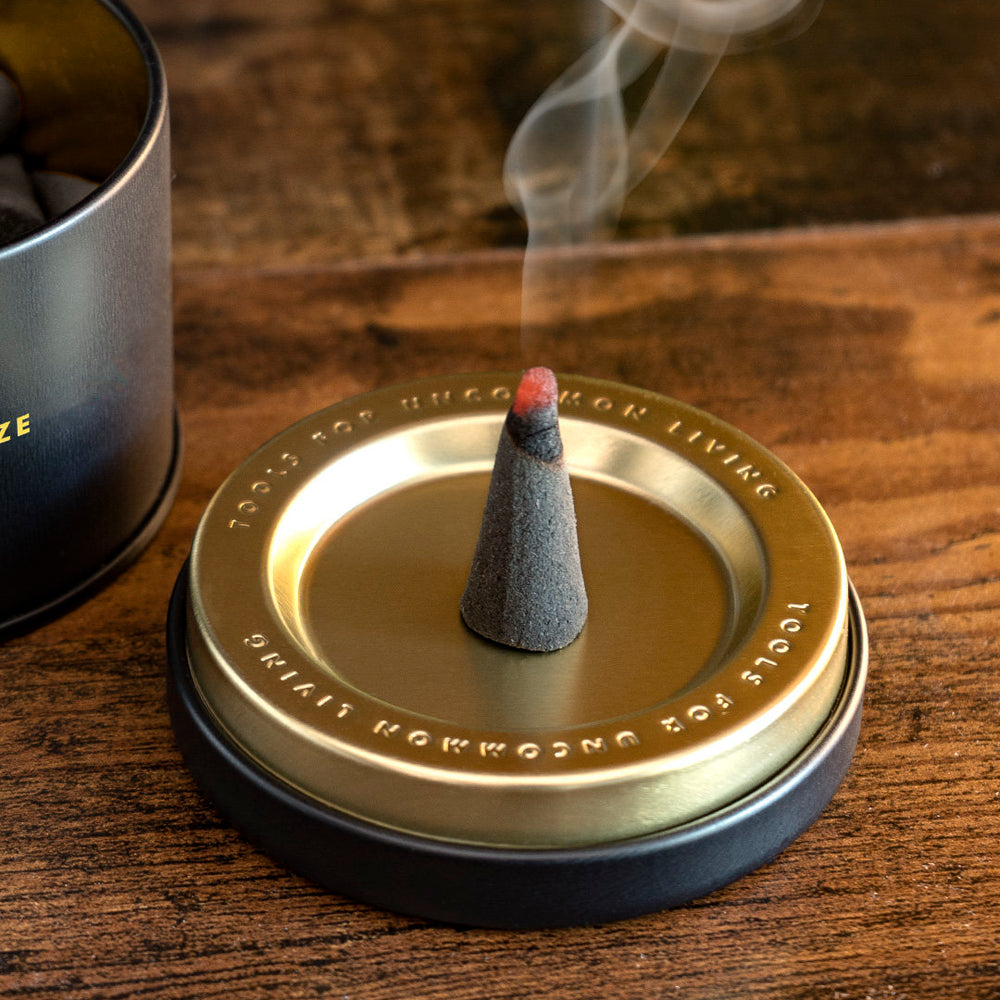 Aroma Cones Sandalwood with Integrated Burn Dish