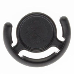 Multi-surface mobile phone mount hands-free PopSockets in black