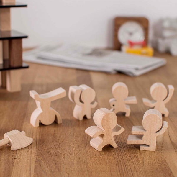 Game Building Block Tower Kung Fu Style