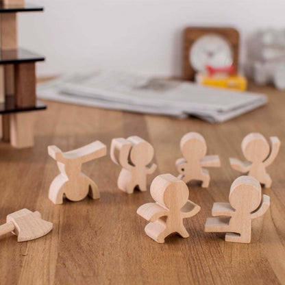 Game Building Block Tower Kung Fu Style