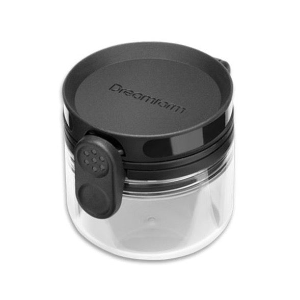 Glass Spice Jar Orlid Black and Glass