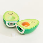 Salt and Pepper Shakers Avocado Happy Green