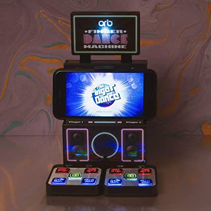 Retro Finger Dance Floor Game Miniature with App