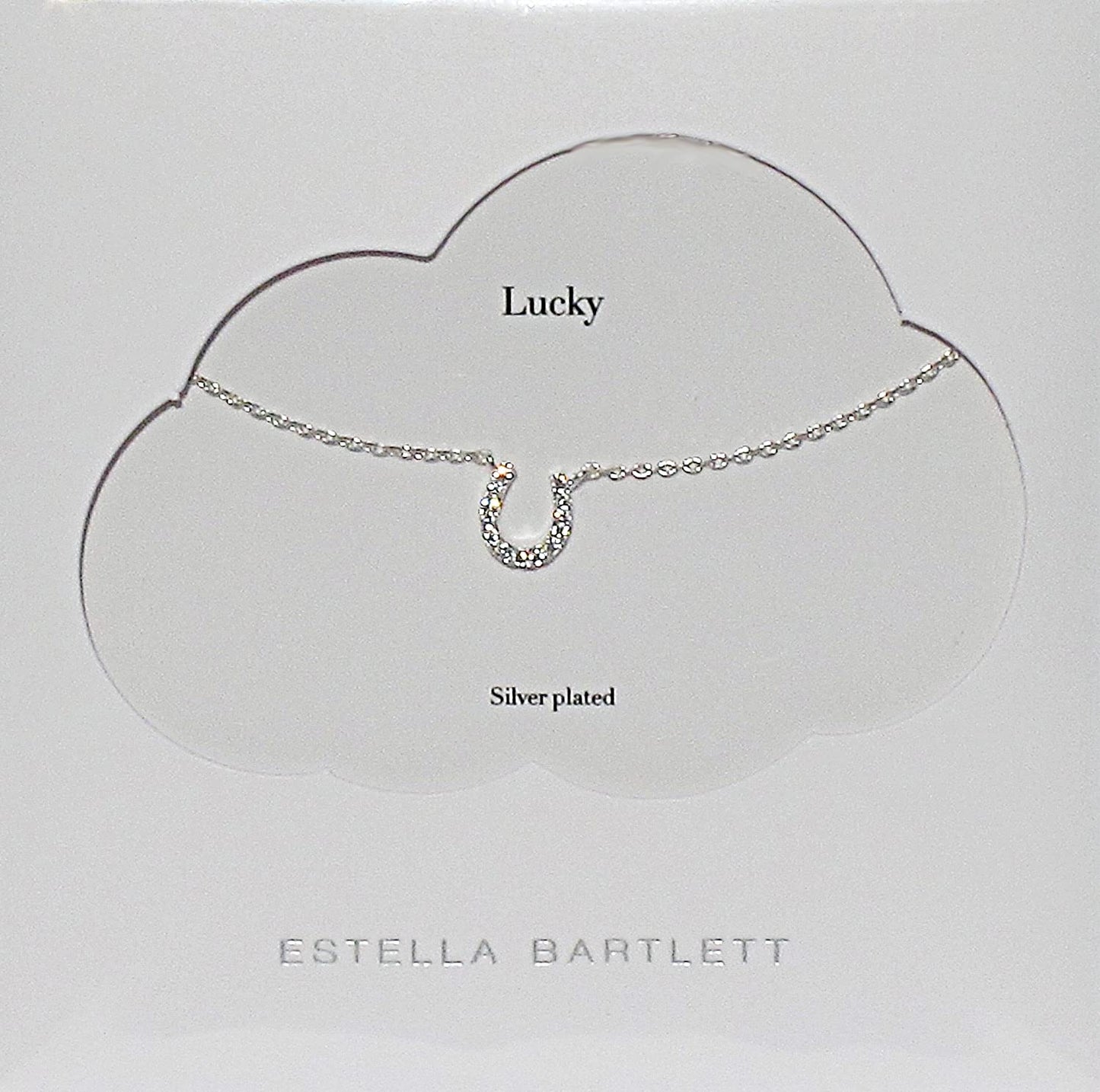 Bracelet Horseshoe Charm Silver Plated