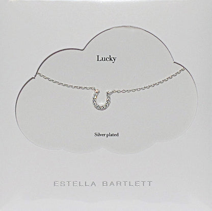 Bracelet Horseshoe Charm Silver Plated