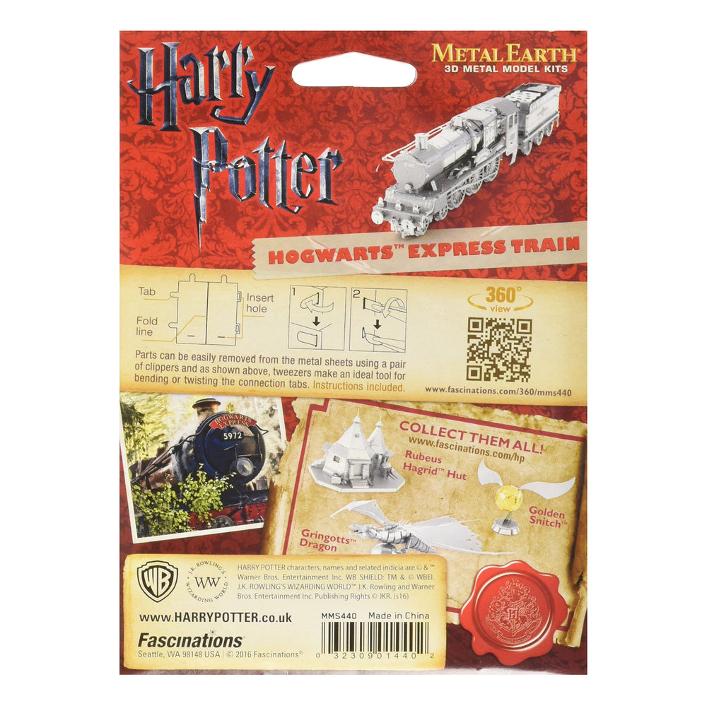 Model train puzzle it Harry Potter Hogwarts Express in Steel