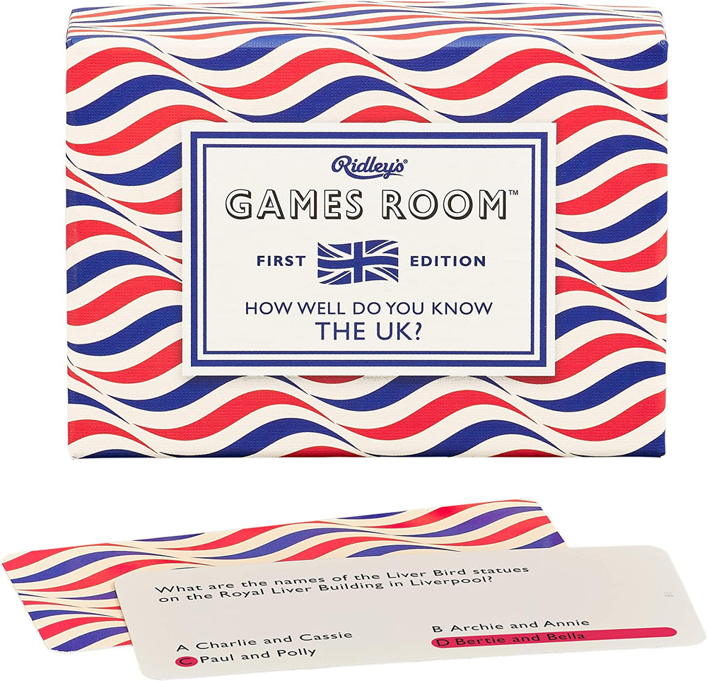 How Well Do You Know The UK? Card Game by Games Room
