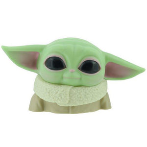 Yoda Baby Desktop Light The Mandalorian in Green Black and Brown