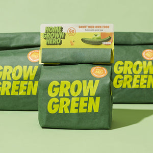 Home Gardening Kit - For Good Home Grown Hero Grow Kit in Green and Yellow